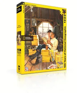 Npzng1980 100 Years Of National Geographic 1000 Piece Puzzle