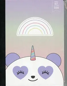Pandacorn Composition Journal (Set Of 2, Wide Ruled) - Cuadernos
