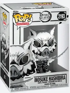 Funko Pop! Anime: Demon Slayer Inosuke Hashibira Sumi-Ink #2193