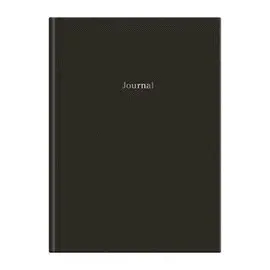 Black Hardcover Journal 6 X 8. 5