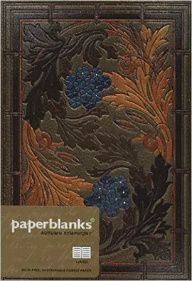 Cadenza Midi Lined Notebook (Autumn Symphony)