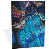 Fantastic Felines Santa Fe Blue Cats & Butterflies Midi Wrap