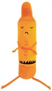 The Day The Crayons Quit Orange 12 Plush (Day The Crayons Quit)