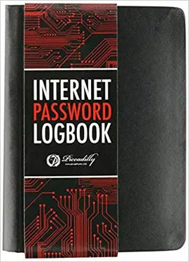 Internet Password Logbook 1709144