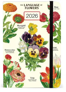 Ag2026/Lngflr Language Of Flowers 2026 Weekly Planner