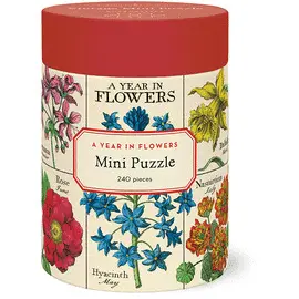 A Year Of Flowers 240 Piece Puzzle
