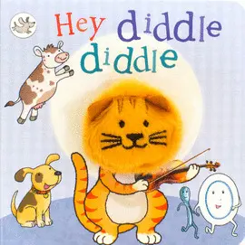 Hey Diddle Diddle Chunky Book Finger Puppet