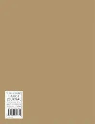 Natural Large Plain & Simple Journals