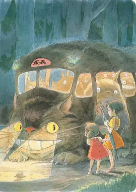 Studio Ghibli My Neighbor Totoro Journal (LetS Ride The Cat Bus)