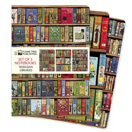 Bodleian Libraries Set Of 3 Standard Notebooks