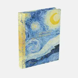 Notecard Wallet Van Gogh: Starry Night a - Set de Tarjetas Van Gogh: Noche Estrellada