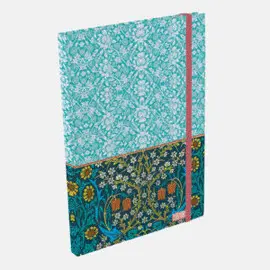 A5 Notebook William Morris: Blackthorn - Cuaderno William Morris