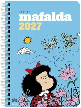 Agenda Mafalda 2027 Anillada Modulos Turqueza