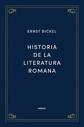 Historia de la Literatura Romana