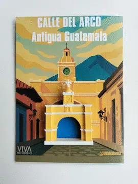 Magneto Arco de Guatemala - Viva Histórico (Diseños Variados)