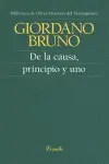 De la Causa, Principio y Uno