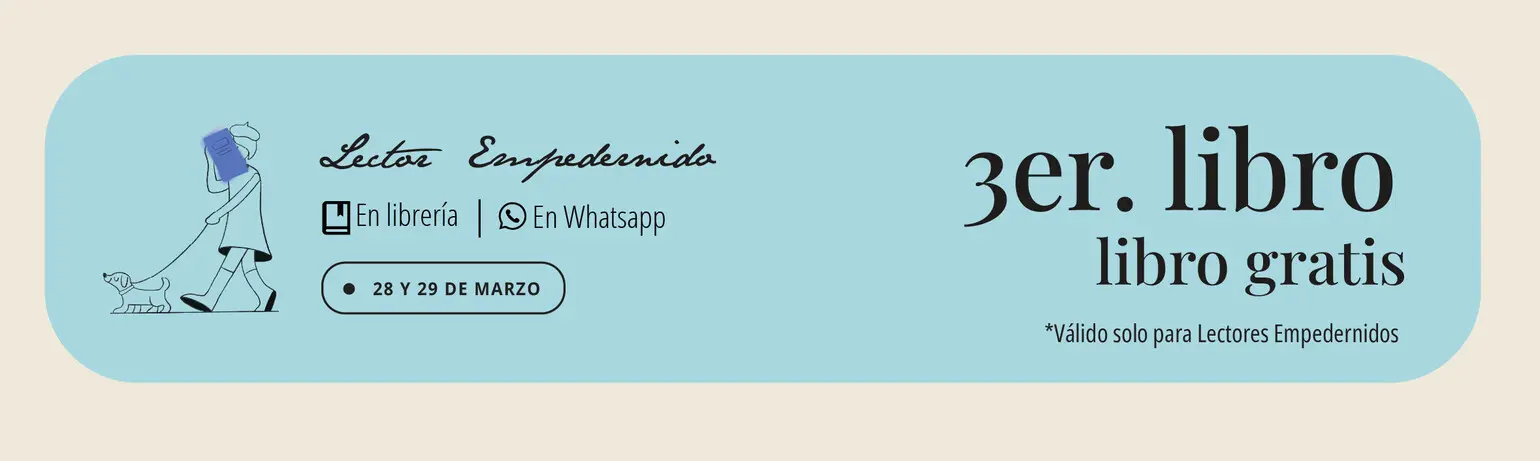 Promoción: 3er. libro gratis para Lectores Empedernidos