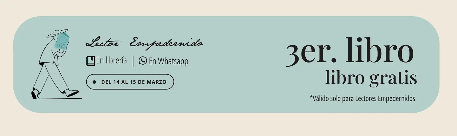 Promoción relámpago: 3er. libro gratis para Lectores Empedernidos