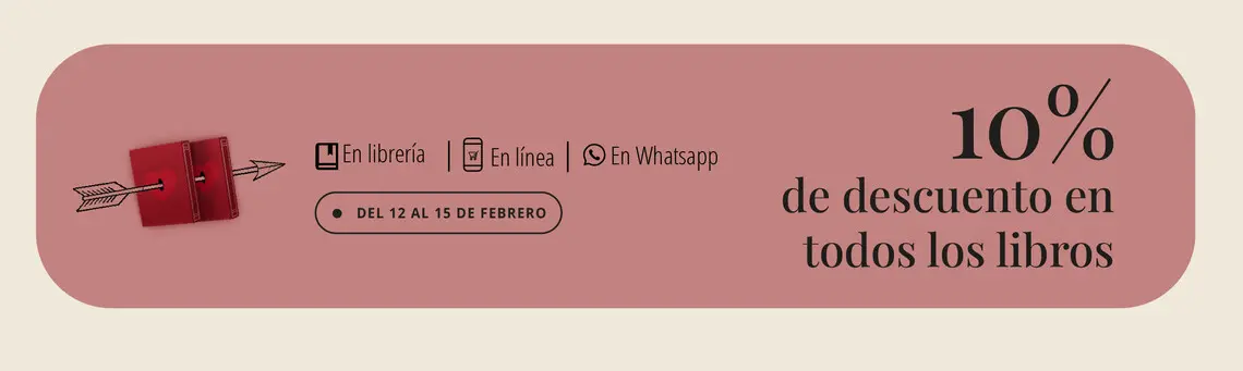 10% de descuento en libros y accesorios