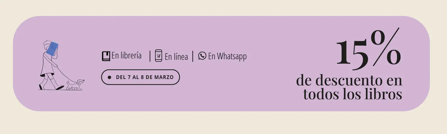 Día de la mujer: 15% de descuento para todo público