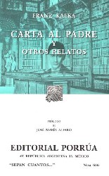 Carta al padre y otros escritos