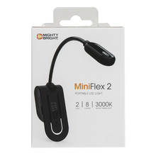 MINIFLEX 2 BOOK LIGHT, BLACK