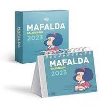 2023 MAFALDA CALENDARIO DE ESCRITORIO